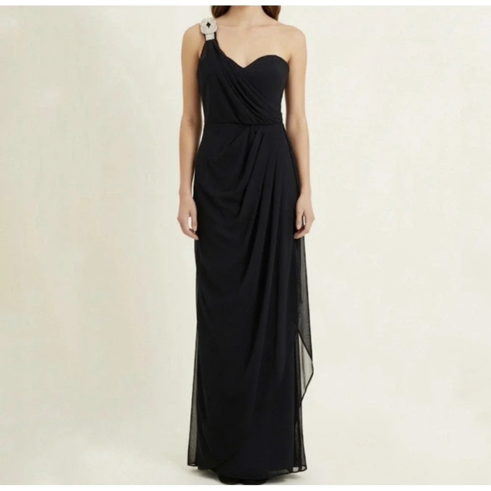 dark purple prom dress Wedtrend Women Sparkly Prom Dress Dark Purple A Line Halter Backless Long  Party Dress With Side Slit – WEDTREND